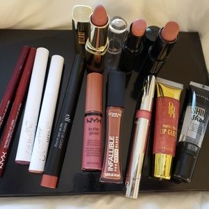 Lot of Drugstore Lip Products (FREE MASK!)